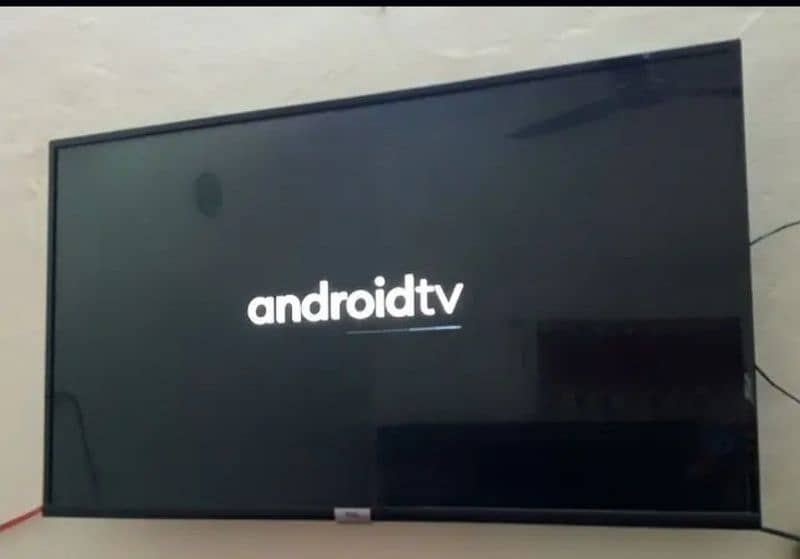 tcl 40 inches android led new condition all accessories box packing 0