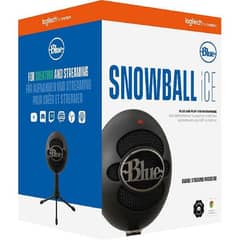 logitech Snowball iCE Condenser Microphone for PC Laptop Gaming mobile