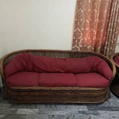 cane  sofa set