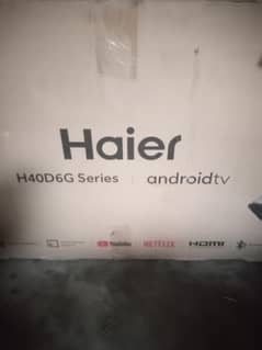 Haier Android LED 40in Wi-Fi lash condition