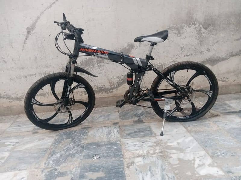 imported heavy folding bicycle for boys. 0