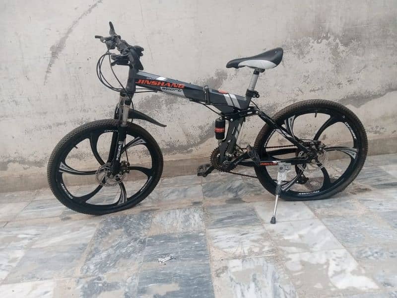 imported heavy folding bicycle for boys. 4