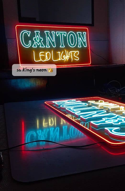 Neon Lights/Neon Sign/light sign/Acrylic sign/3d sign board 12