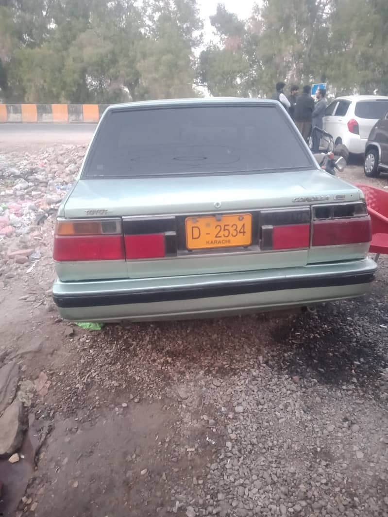 Toyota Corolla 85/86 urgent sale Need cash 0