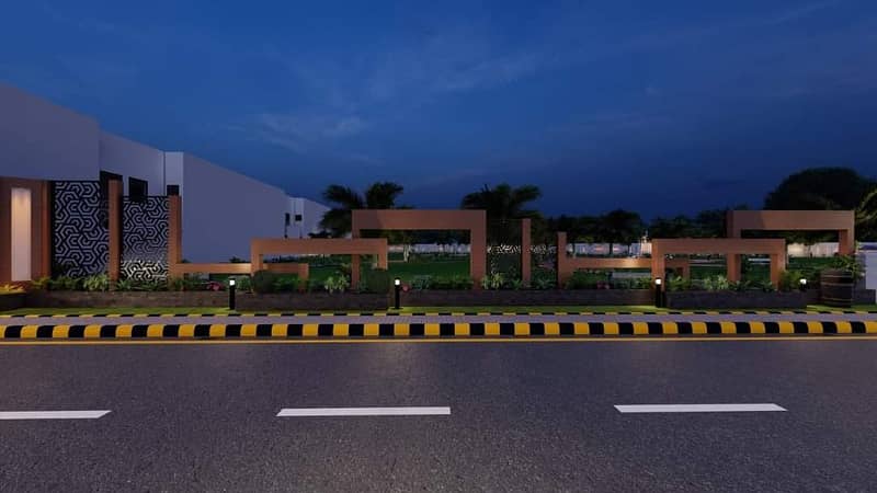 10 Marla Beautiful Plot For Sale In Merryland Housing Scheme 14