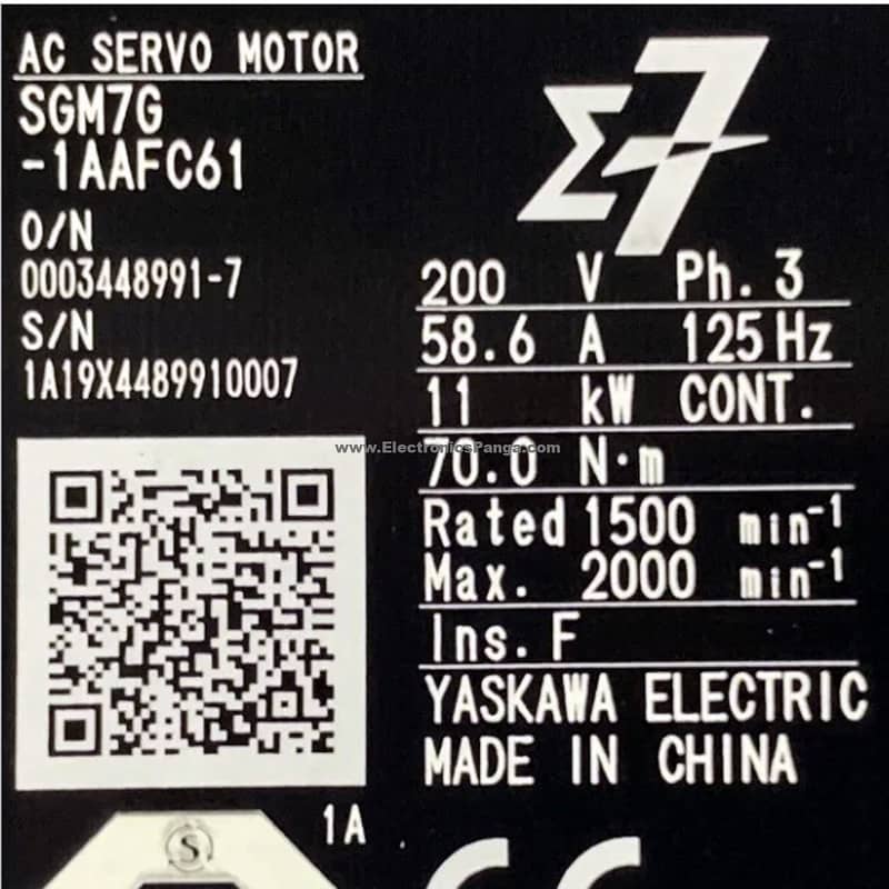 YASKAWA SGM7G-1AAFC61 + SGD7S-590A00A002 Servo Set (ElectronicsPanga) 2