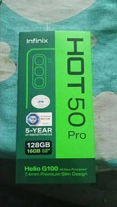 Hot 50 Pro Box pack (8+128g) *Black*