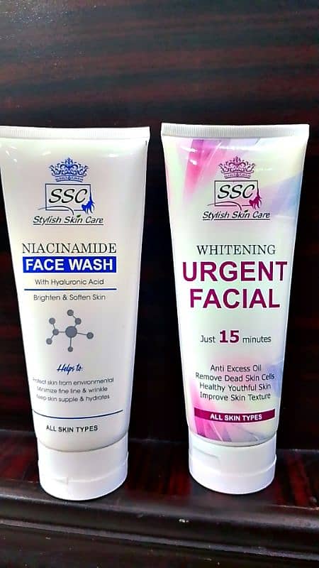 Face wash and Facial 0