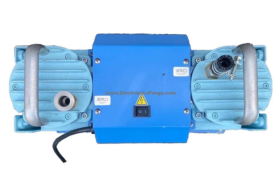 ULVAC DAU-100C 220V 110L/min Diaphragm Vacuum Pump (ElectronicsPanga) 3