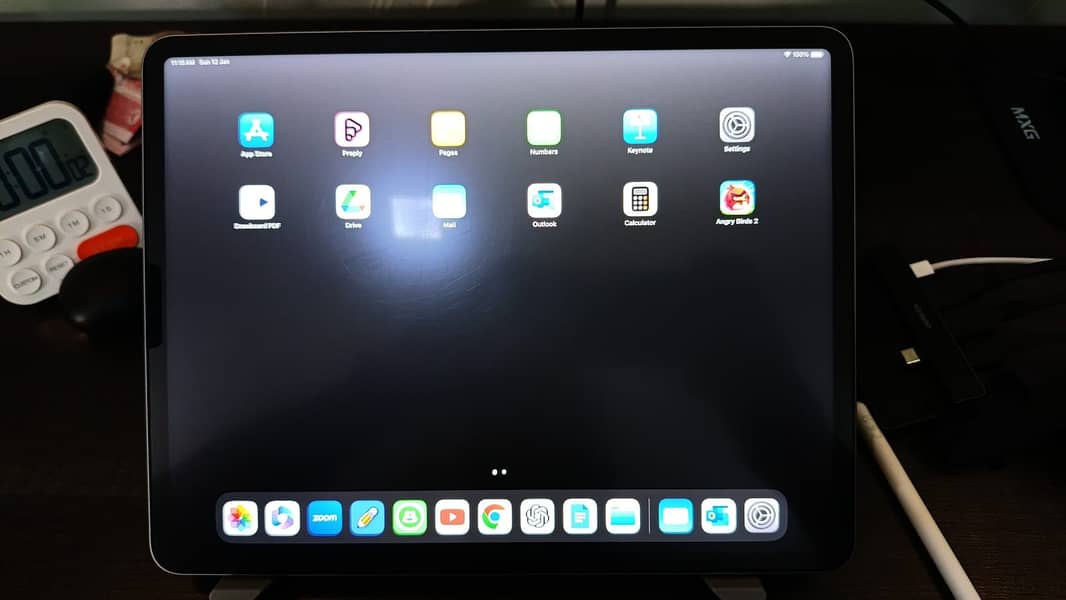 iPad Pro 12.9 M2 256 GB (Complete Box & Accessoires) 0