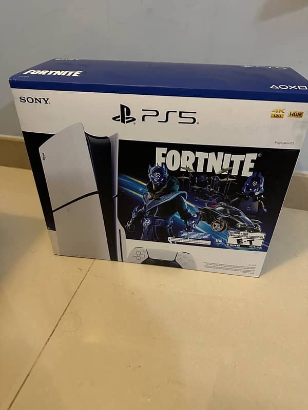 Imported PS5 Slim Disc Edition Fortnite Edition 0