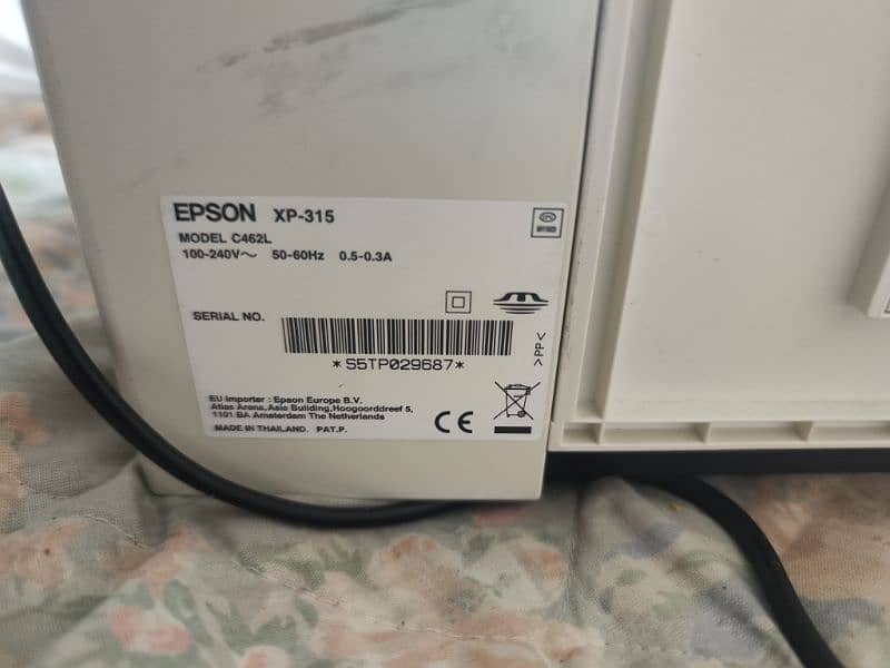 epson xp315 all ok without ink tank 3