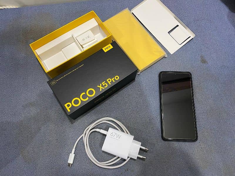 Xiaomi Poco X5 Pro 5g PTA Approved  256 GB 8GB 2