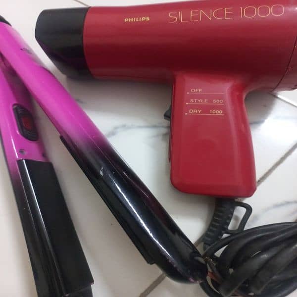 Straightener and dryer 1