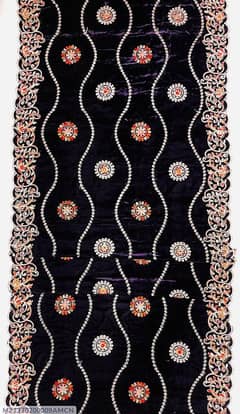 Women's Embroidered Border shawl