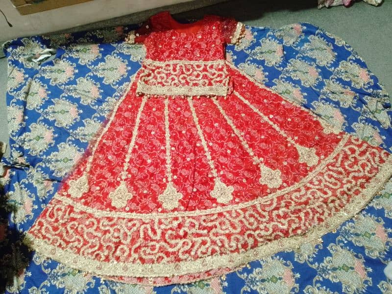 bridel lehnga Red clr 0