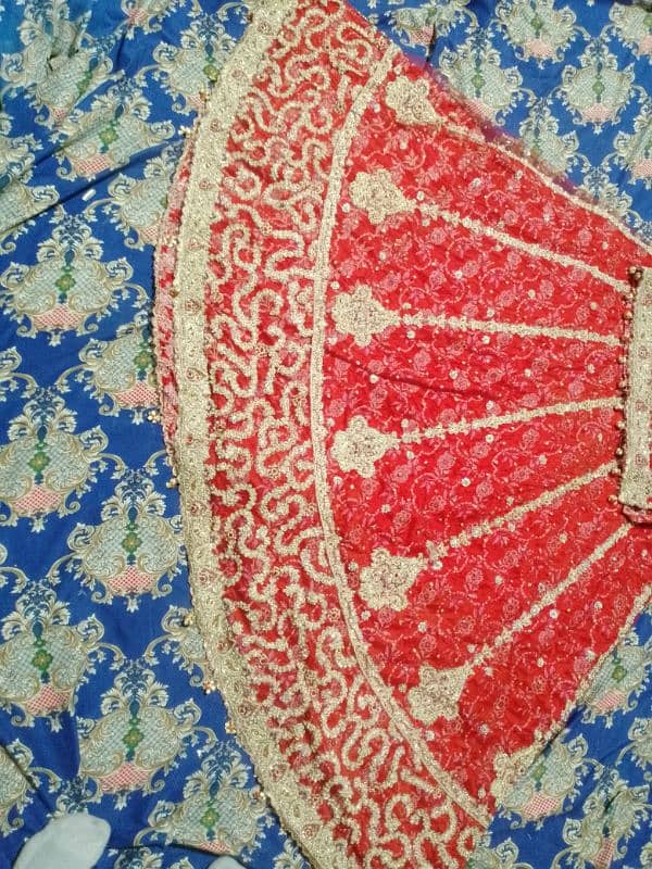 bridel lehnga Red clr 1