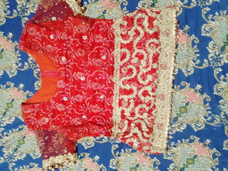 bridel lehnga Red clr 5