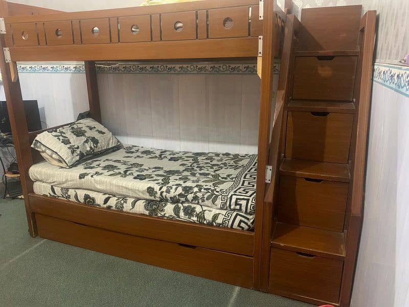 wooden bunk bed for sale 0