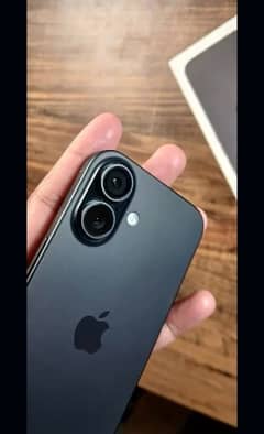 iPhone 16 just box open with full box