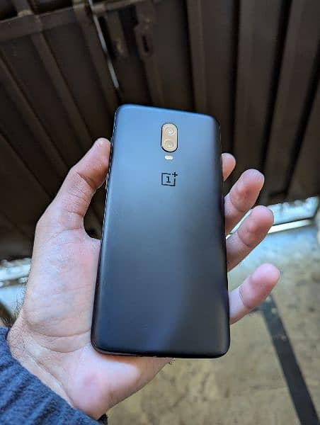 OnePlus 6t Dual Sim PTA Official Approved Wth Box And Original Charger 2