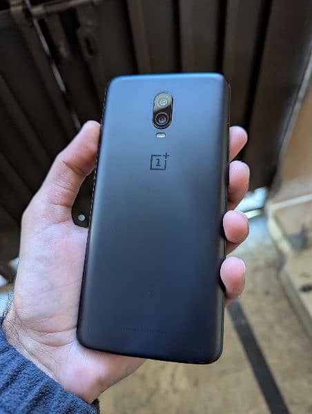 OnePlus 6t Dual Sim PTA Official Approved Wth Box And Original Charger 3