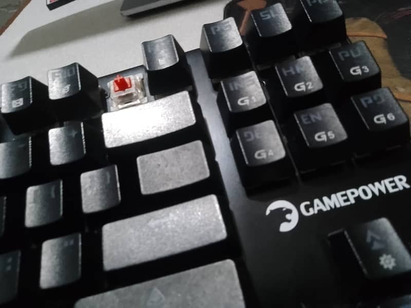 Red Switches Gaming Keyboard Tkl 1