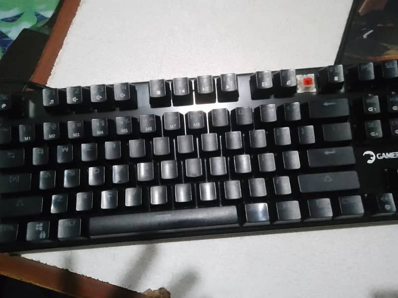 Red Switches Gaming Keyboard Tkl 4