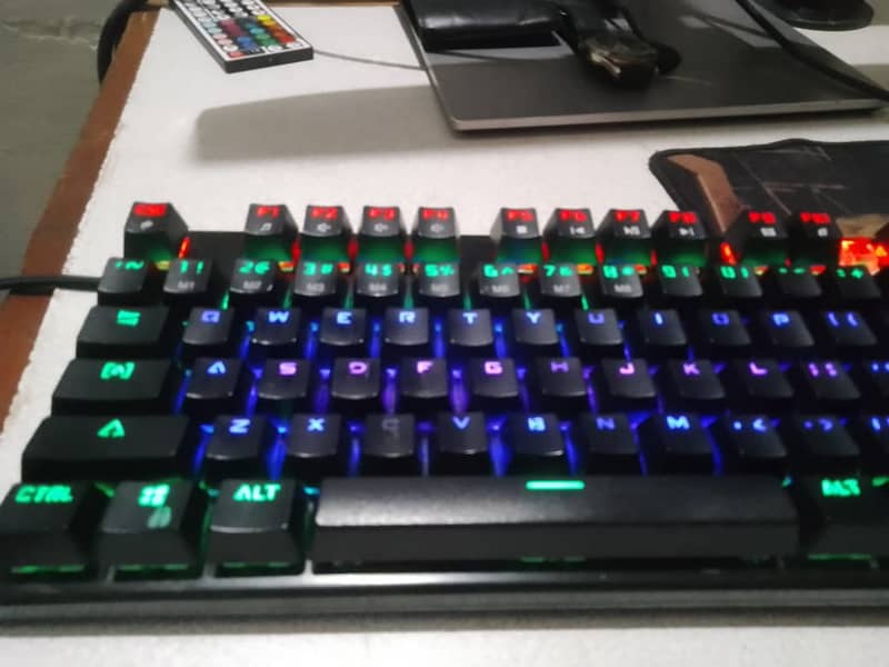 Red Switches Gaming Keyboard Tkl 10