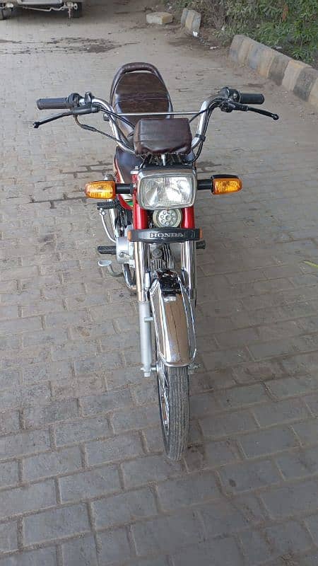 HONDA CD 70 22/23 PUNJAB NUMBER 2