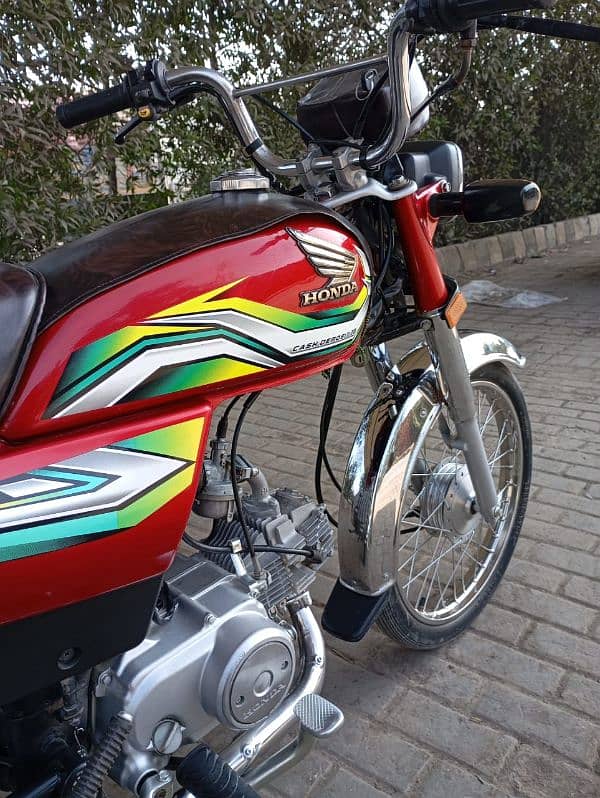 HONDA CD 70 22/23 PUNJAB NUMBER 3