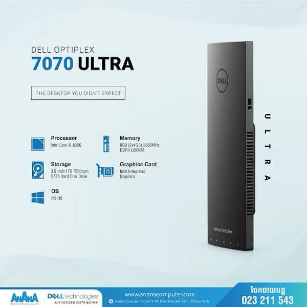 Delloptilex 7070 ultra mini business pc desktop power full machine 2