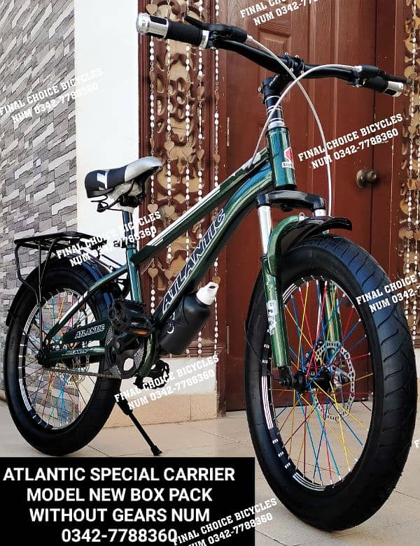 BRAND NEW BOX PACK Cycle IMPORTED DIFFERENT PRICE Bicycle 0342-7788360 2