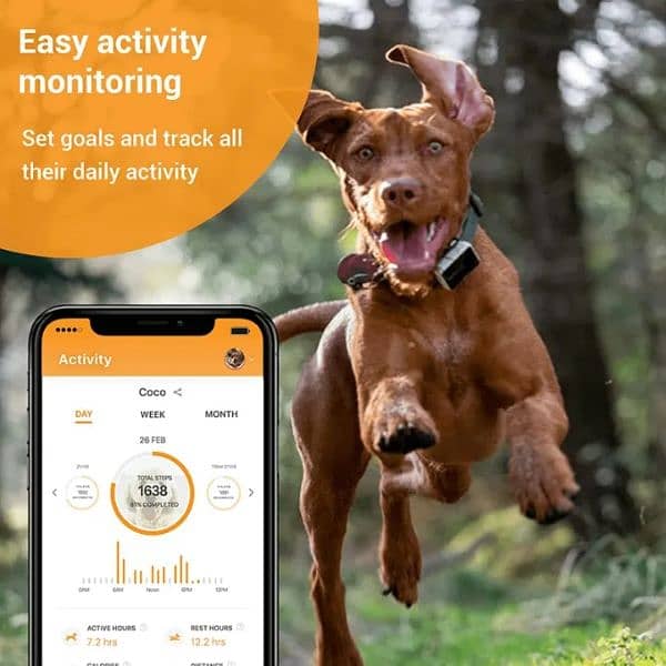 PAWFIT 2 Smarter Tracker for Dogs and Activity Monitor Petcare 4