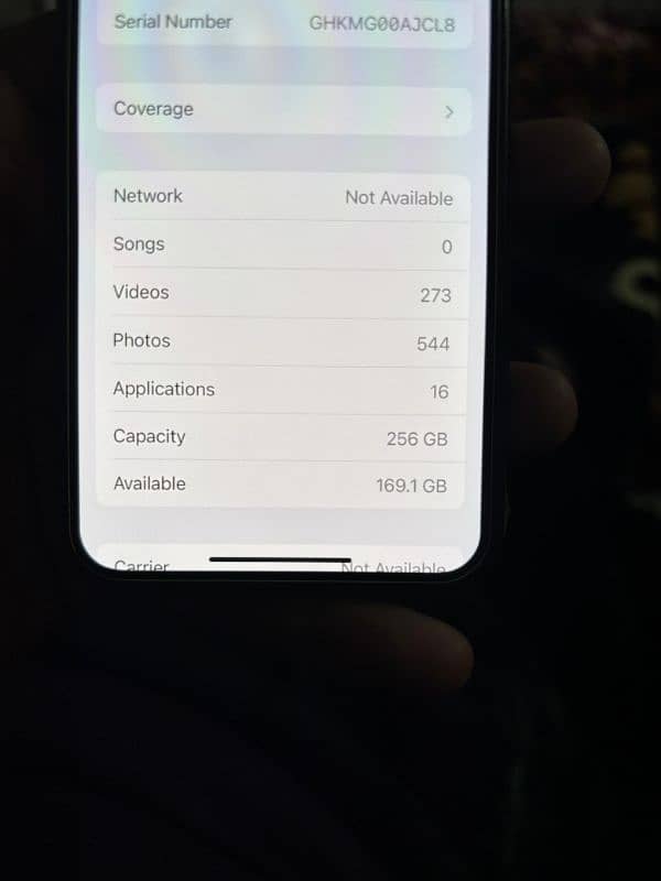 iphone x jv 256 gb 96% health lush condition 8