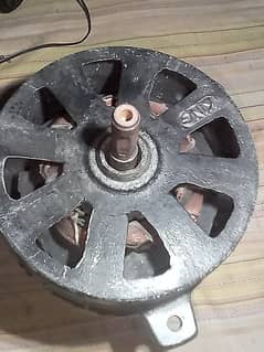 Air coalr motor and fan