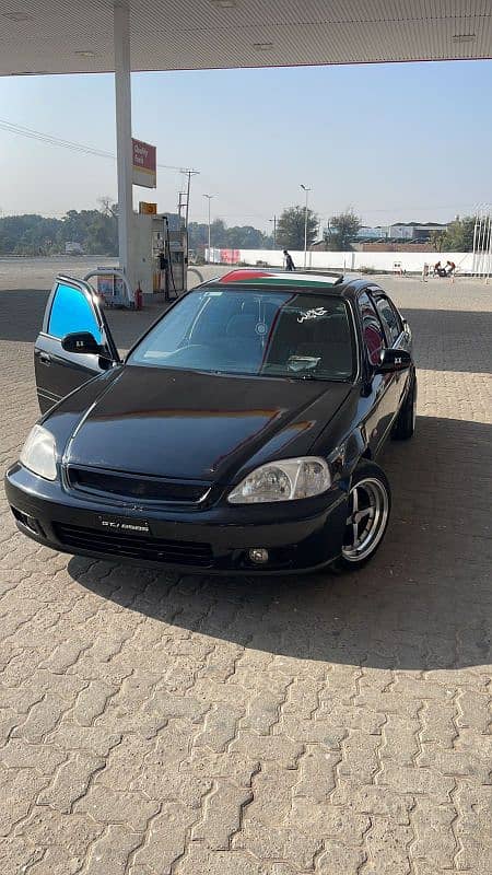 Honda Civic 1999 auto Car with Sunroof urgent sell 7