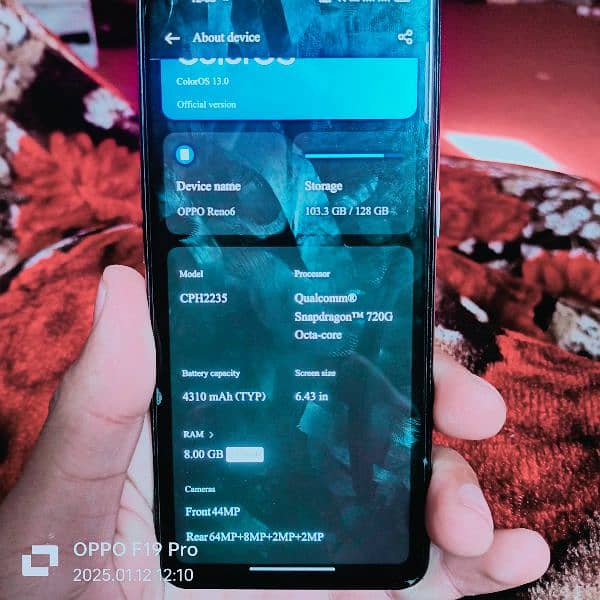 Oppo Reno6  4G 3