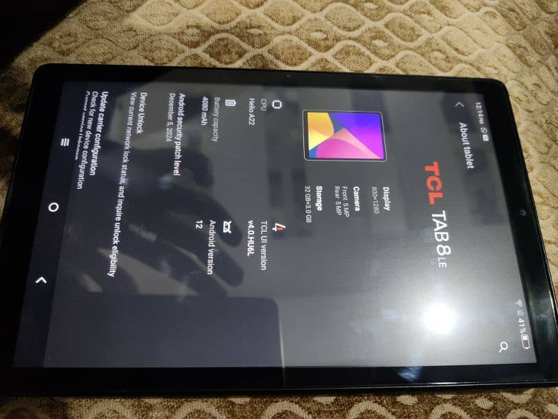 TCL tab 8 le 1