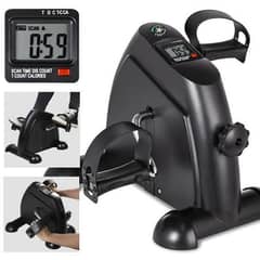 Portable Pedal Stationary Bike, Mini Under Desk Exercise Bike Machine