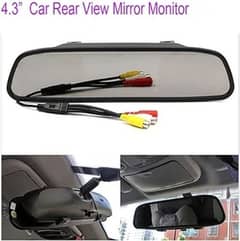 4.3" TFT LCD Car Rear View Mirror Monitor Kit