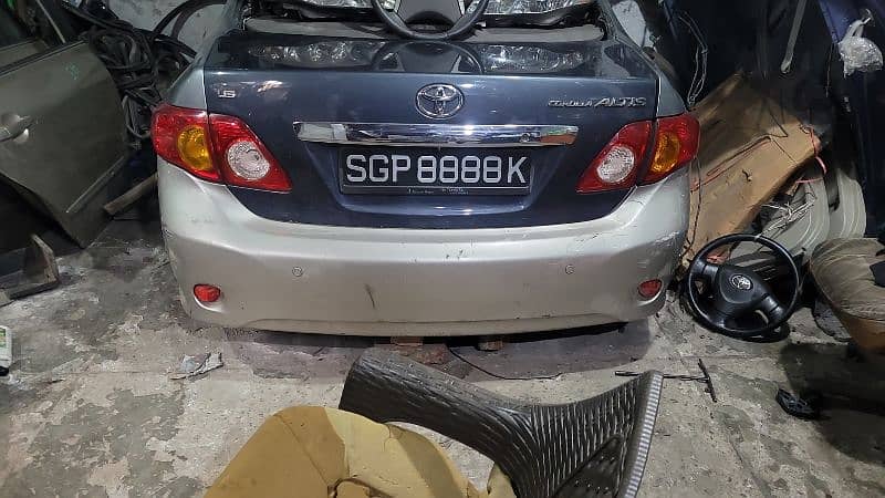 toyota corolla 2009-2014 All kind of body parts availble 3