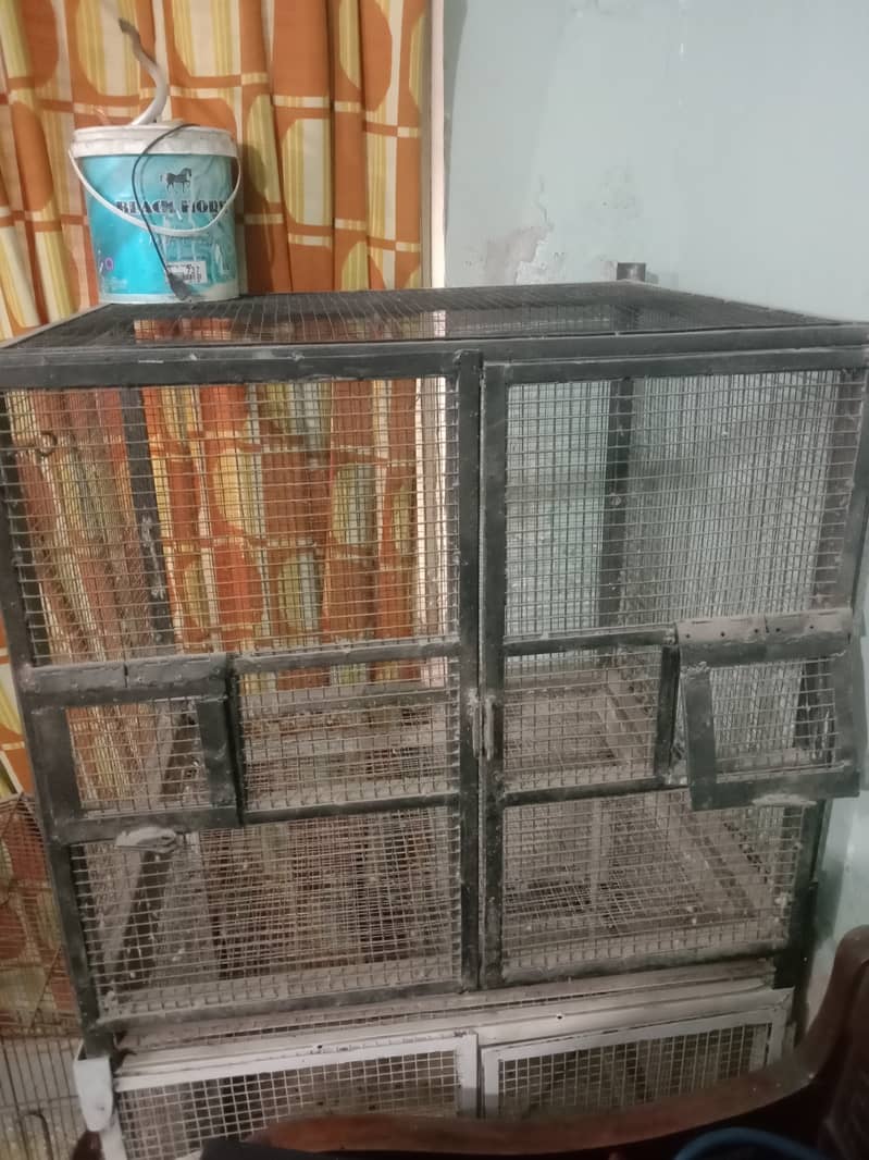 Birds cage 25"×25" 6 cage 03/00/ 42/06/13/2 4