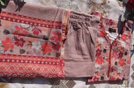 Bin Saeed Stitch Khaddar 3Piece For Sale