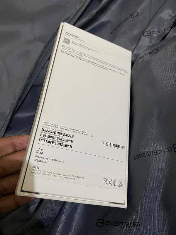 I phone 16 pro max 256 Gb Hk physical dual sim Non active 5