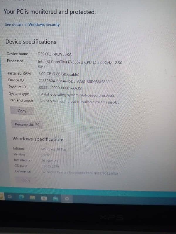 Dell XPS 10/10 condition 1