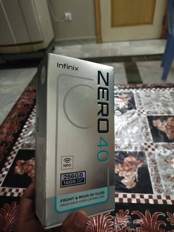 Infinix zero 40 2 months used 10/10 brand new 2