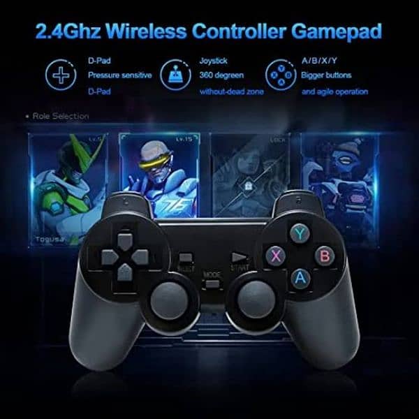 Next Gen M33 Gamestick 3D 64GB 2.4G Wireless Controller 30000 Video Ga 3