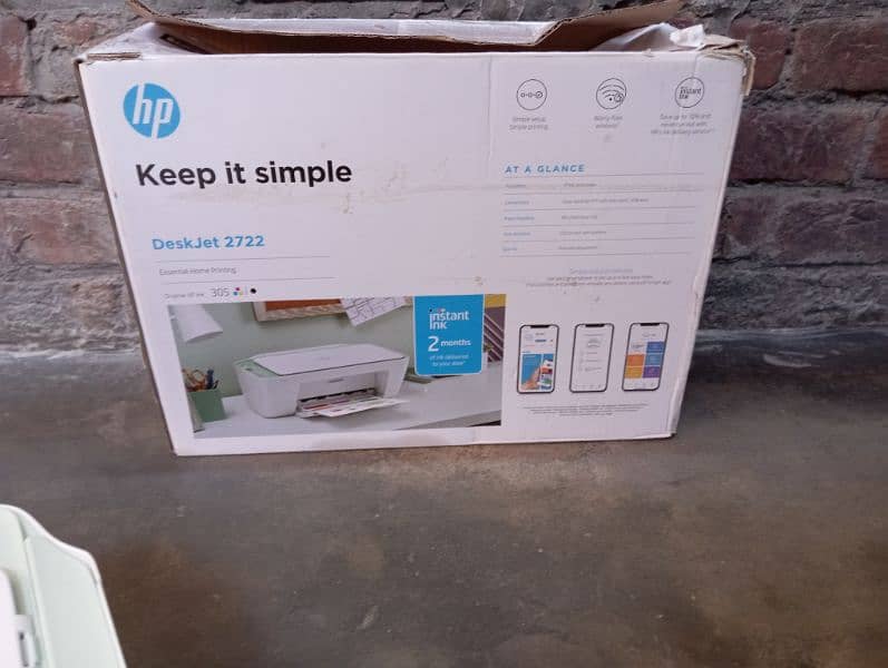 HP DESKJET 2722 WIRELESS COLOUR BLACK XL CARTRIDGE LAGI HA ALL OK NEW 12