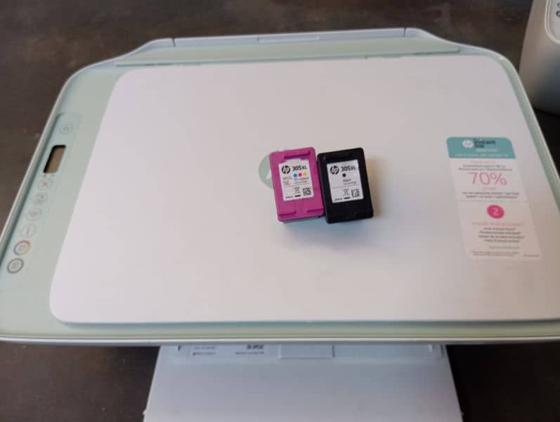 HP DESKJET 2722 WIRELESS COLOUR BLACK XL CARTRIDGE LAGI HA ALL OK NEW 13